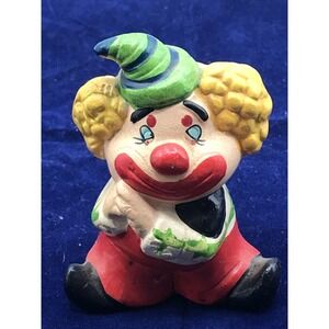 Enesco Clown Hand Painted